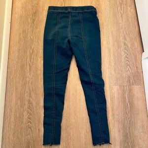 Free People Denim Leggings